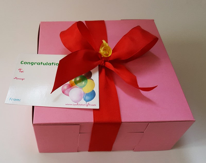 Congratulations Bakery Box – Cookies Tonight