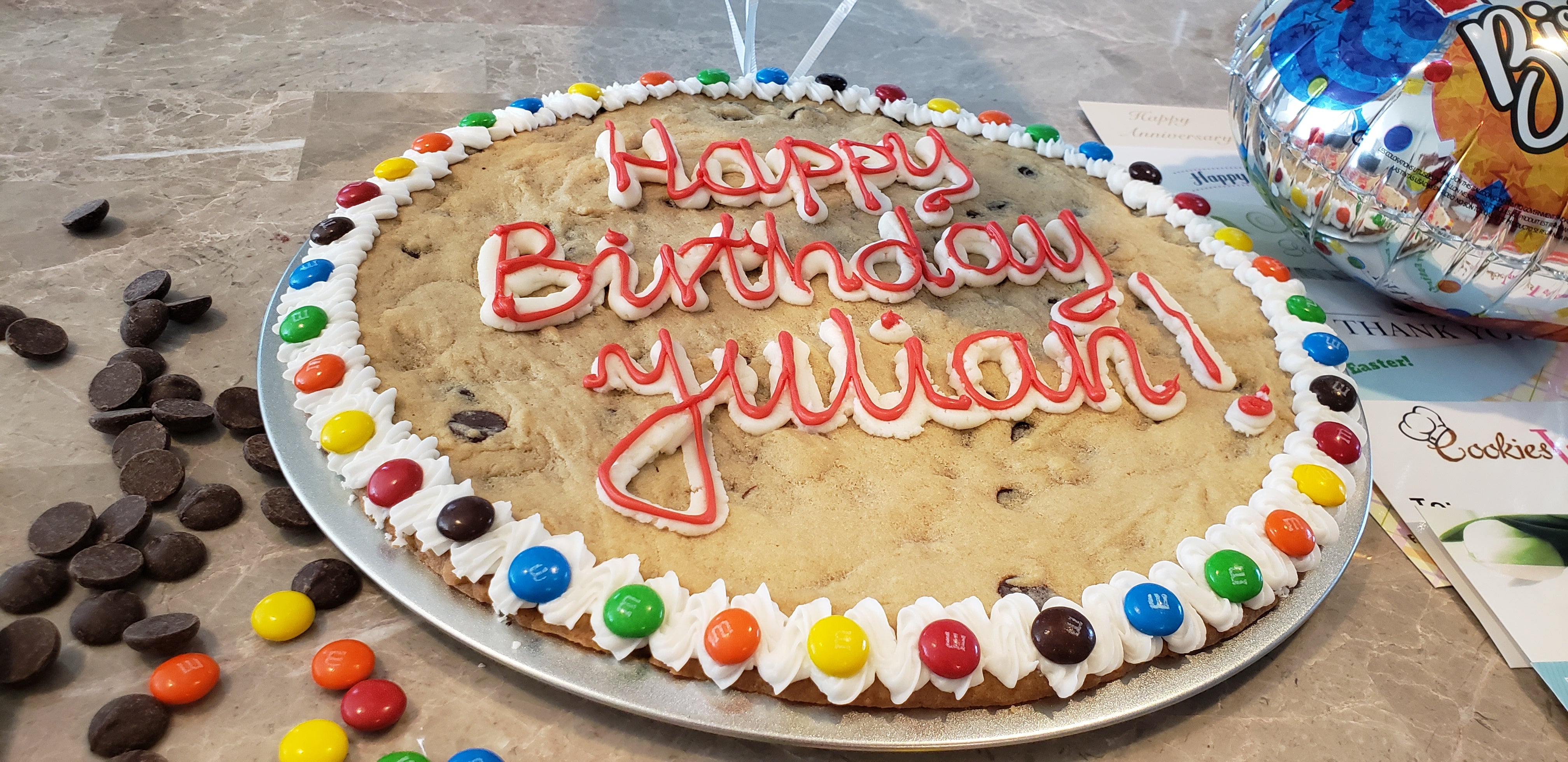 Birthday Cookie Cake, Cookie Cake Delivery